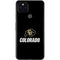 University of Colorado CU Logo on Black Google Pixel 5 Skin